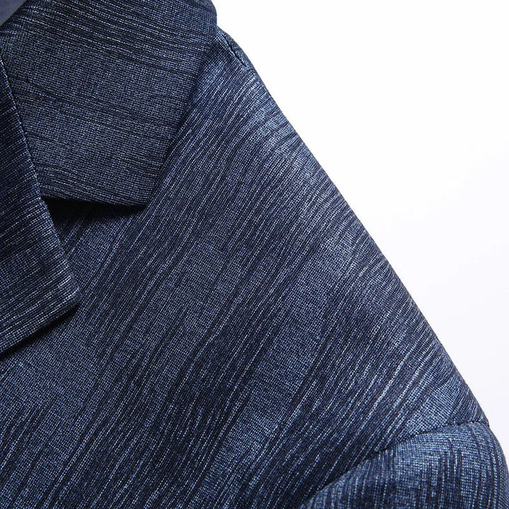 Men's Slim Tailored Blazer – Wrinkle-Resistant Single-Breasted