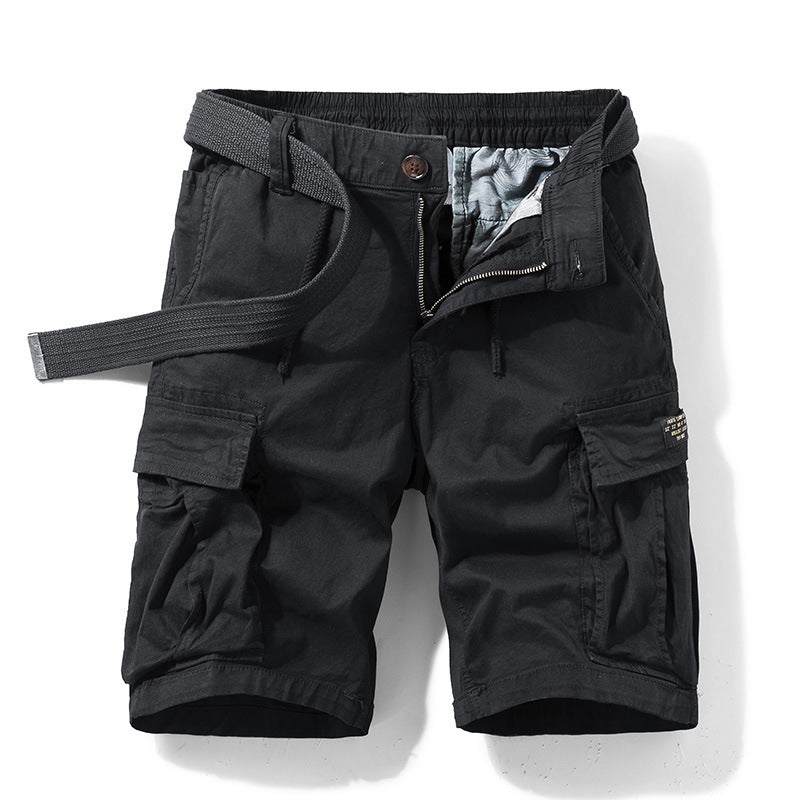 Men's Cotton Cargo Shorts – Relaxed Fit Multi-Pocket