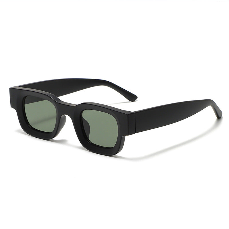 Men's Retro Small Frame Sunglasses – PC Frame AC Lens UV400 Protection