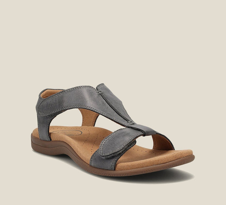 Women's Orthopedic Vegan Leather Sandals – Memory Foam