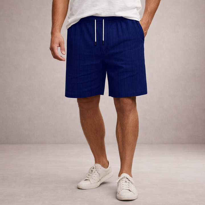 Men's Linen Summer Shorts – Relaxed Fit Drawstring Waist