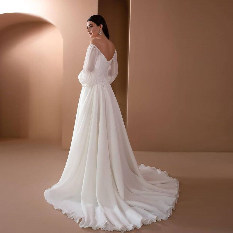 Slim-Fit Collared Long Maxi Dress – Sleek Floor-Length Silhouette
