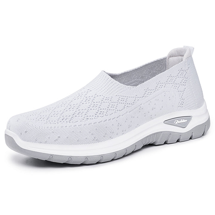Women's Mesh Slip-On Flats – Lightweight Soft-Sole Design