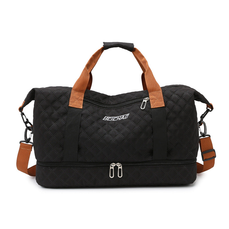 Mens Duffel Bag with Bottom Compartment – Weekend Travel