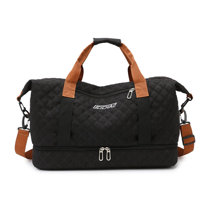 Mens Duffel Bag with Bottom Compartment – Weekend Travel