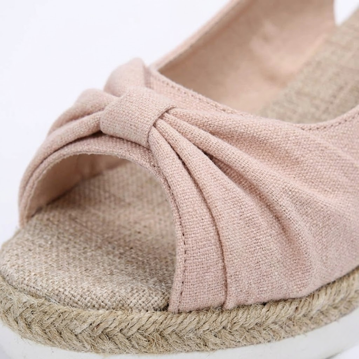 Women's Wedge Sandals – Adjustable Strap & Arch Support