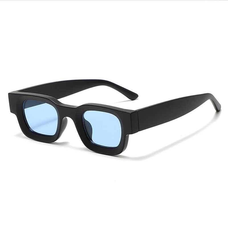 Men's Retro Small Frame Sunglasses – PC Frame AC Lens UV400 Protection