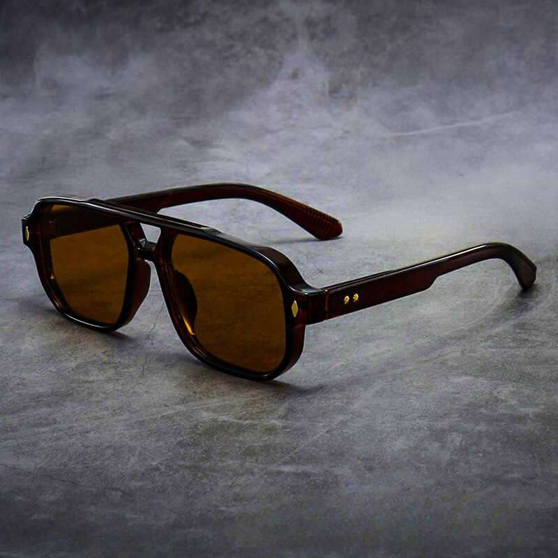 Oversized Sunglasses – Tinted Lenses with Non-Slip Temples