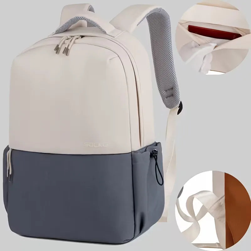 Unisex Backpack – Two-Tone Mesh-Padded Straps