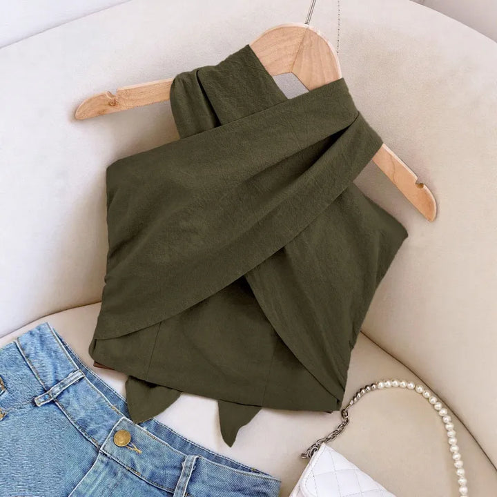 Halter Crop Top – Women&
