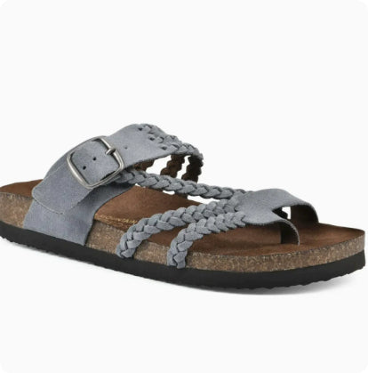Women's Braided Toe-Post Sandals – Ergonomic Comfort Sole