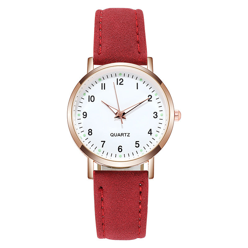 Women's Retro Quartz Watch – Vintage Lightweight Casual