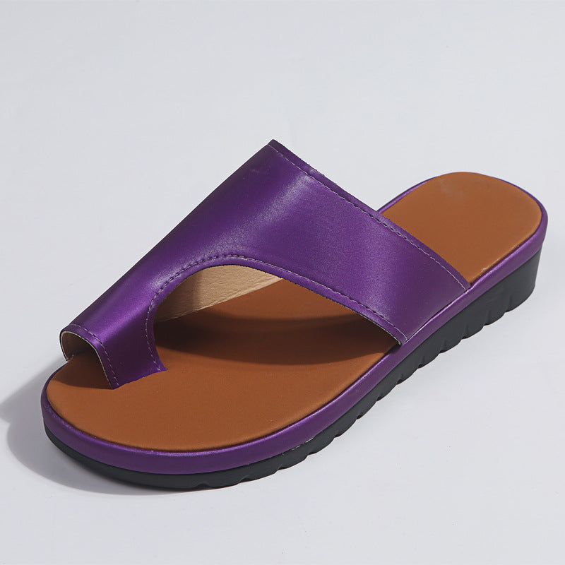 Women's Flat Sandals – Cushioned Sole & Non-Slip Comfort