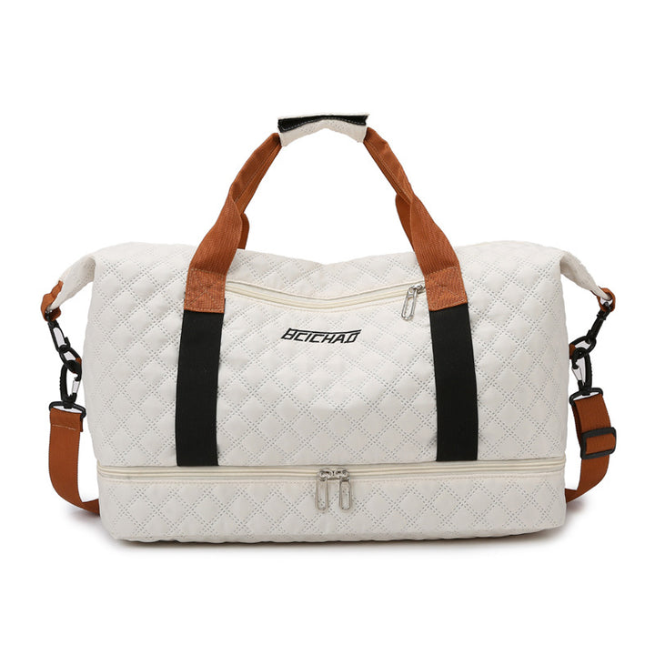 Mens Duffel Bag with Bottom Compartment – Weekend Travel