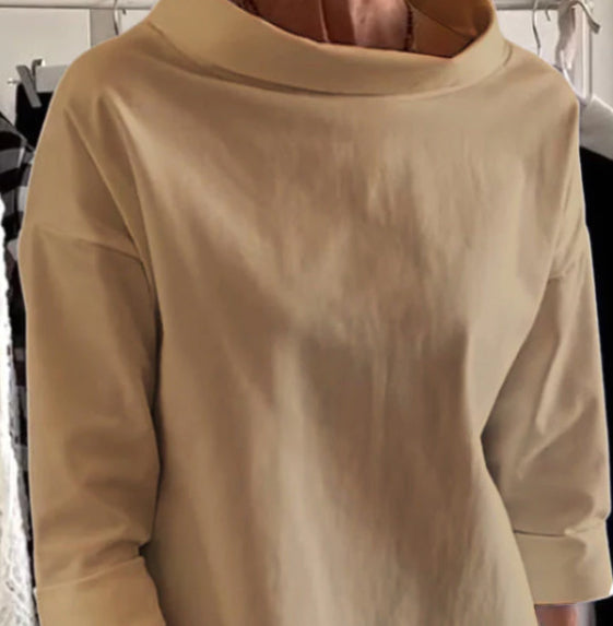 Floral Blouse Women – Oversized Wide Sleeve Relaxed Fit Top
