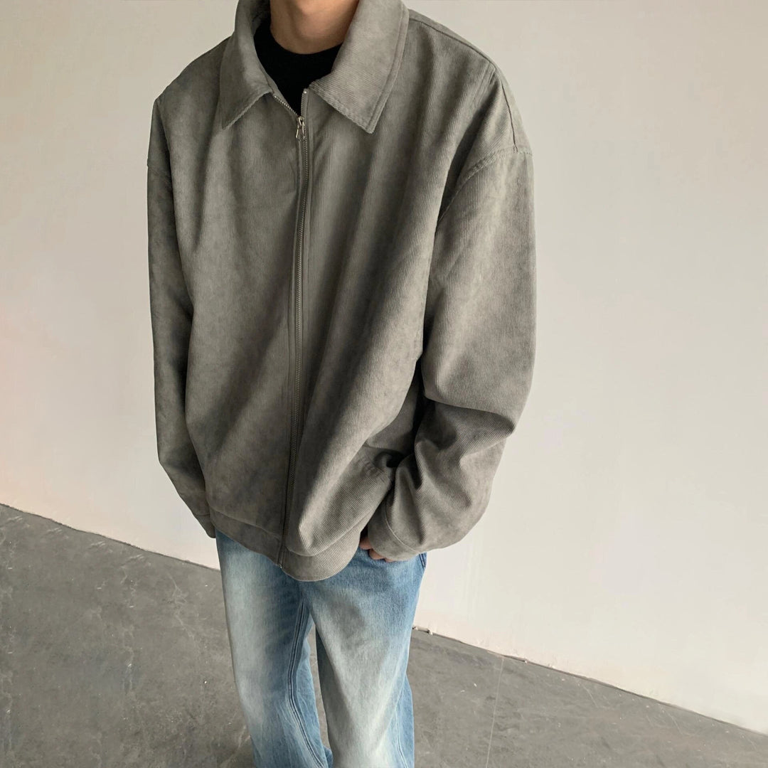 Men's Cropped Padded Jacket – Retro Short Quilted Fit
