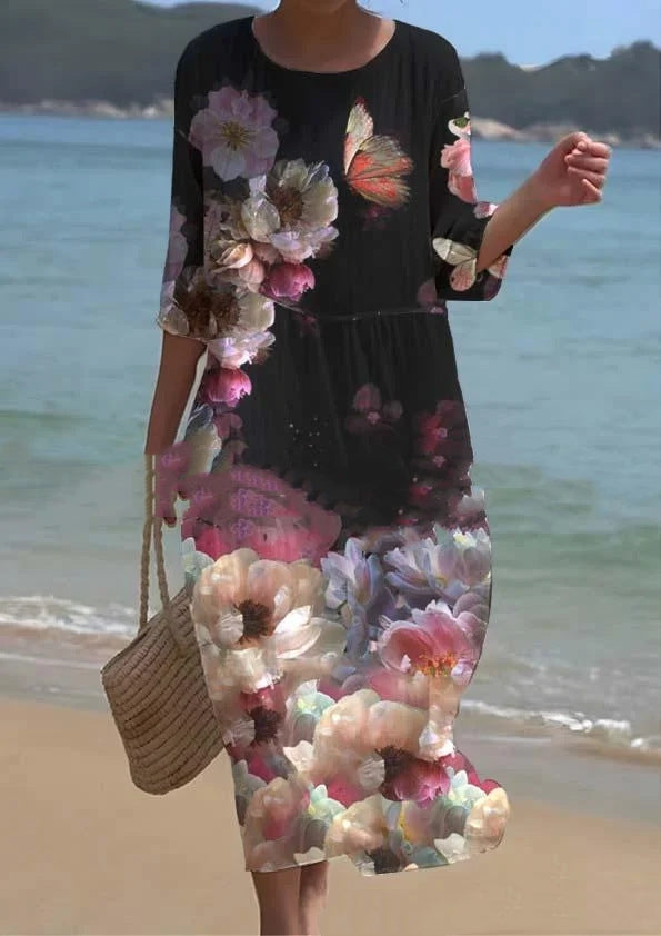 Black Floral