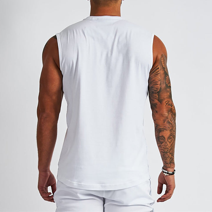 Men's Training Vest – Sleeveless V-Neck Lightweight Active Fit
