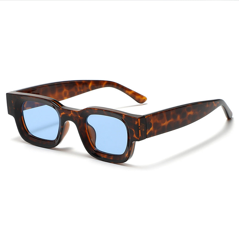 Men's Retro Small Frame Sunglasses – PC Frame AC Lens UV400 Protection