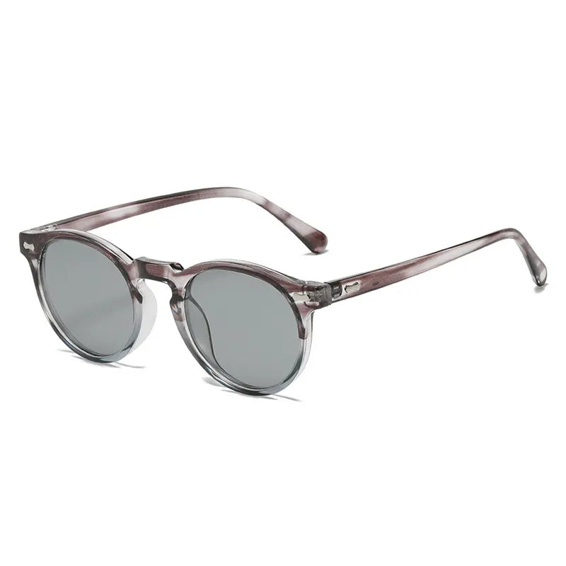 Polarized Round Sunglasses for Men – UV400 Protection