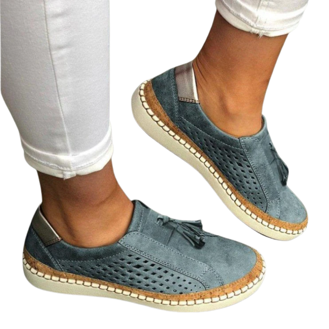 Women's Flat Mules – Minimalist Open-Toe Slip-On Design