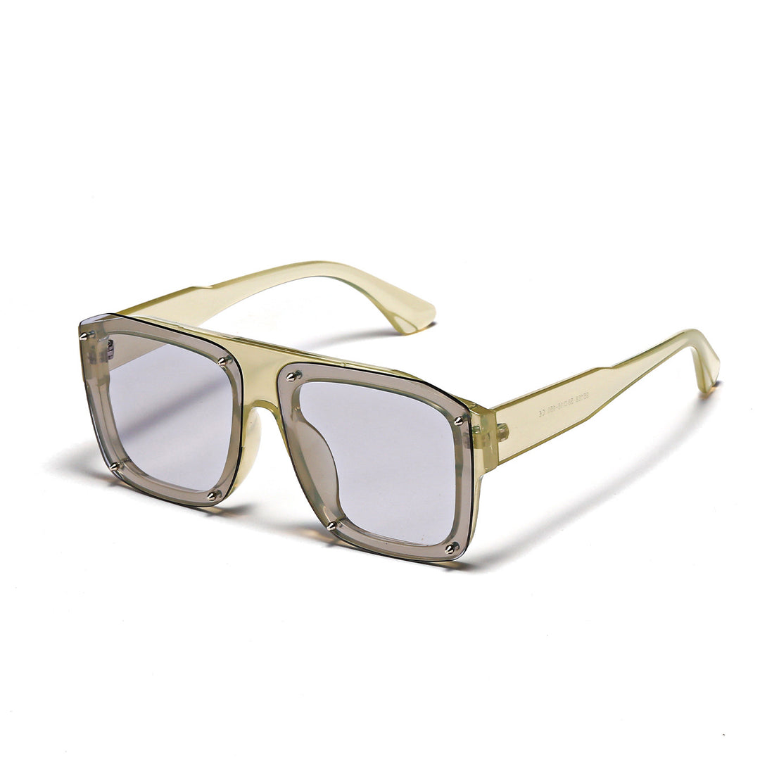 Oversized Sunglasses Men – Bold Wide-Lens Statement Frames