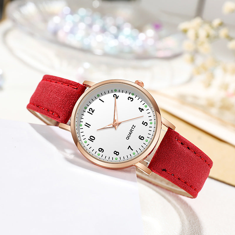 Women's Retro Quartz Watch – Vintage Lightweight Casual