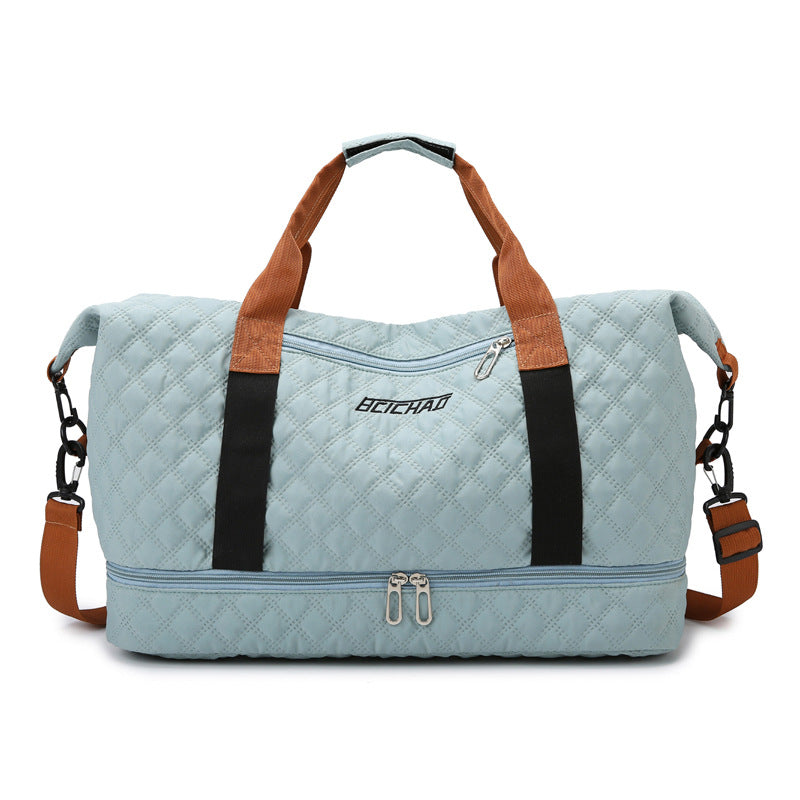 Mens Duffel Bag with Bottom Compartment – Weekend Travel