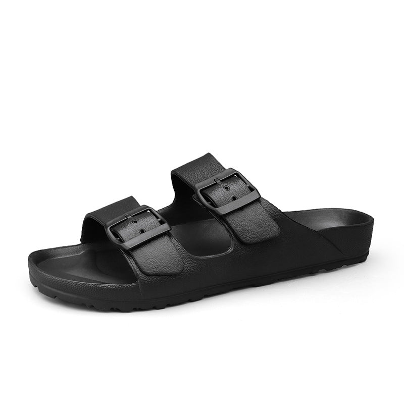 Women's Slide Sandals – EVA Arch Support & Dual Adjustable Buckle