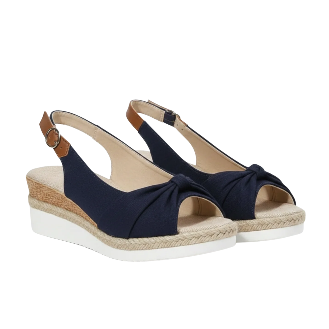 Women's Wedge Sandals – Adjustable Strap & Arch Support