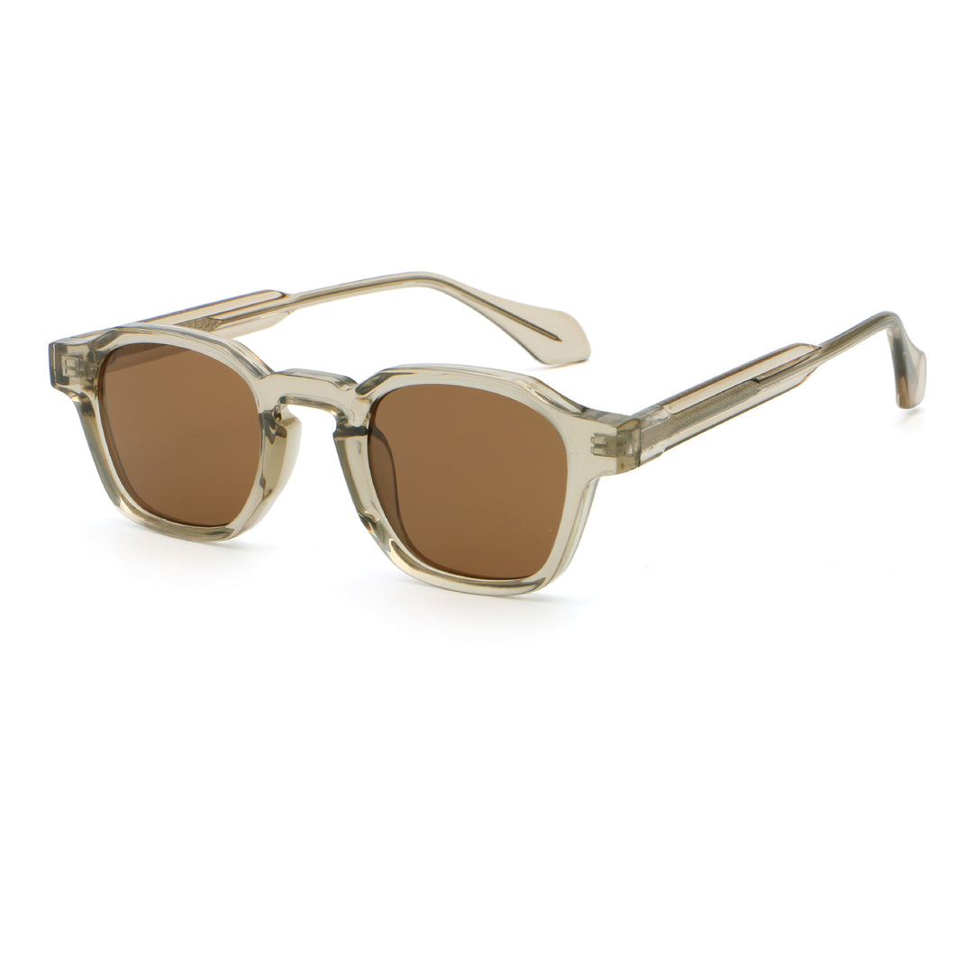 Men's Square Sunglasses – Structured UV400 Frame