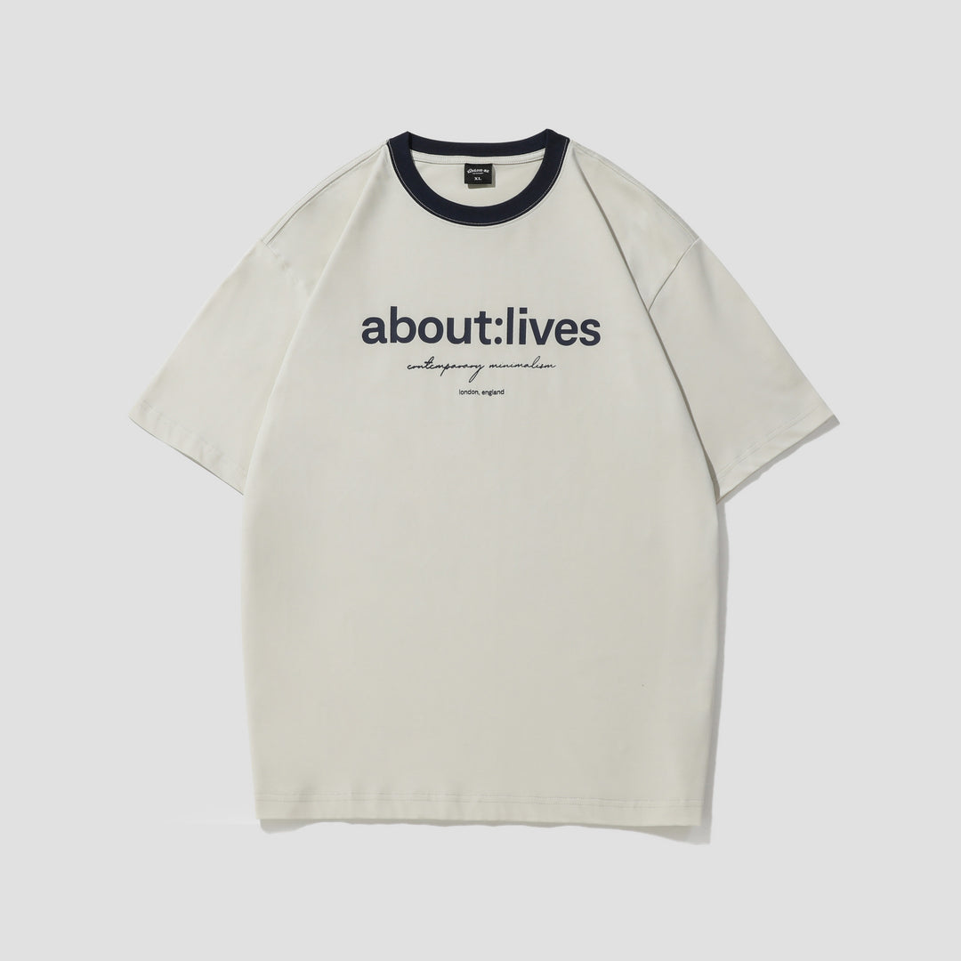 Men's Graphic Tee – Multicolor Round Neck Short Sleeve