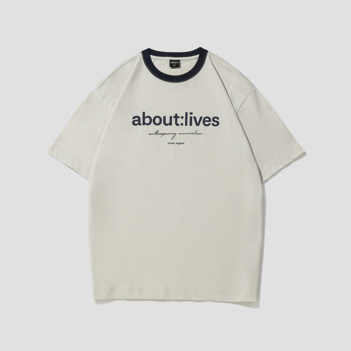 Men's Graphic Tee – Multicolor Round Neck Short Sleeve