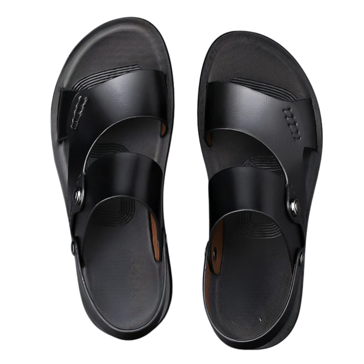 Men's Double-Strap Sandals – Adjustable Fit & Buckles