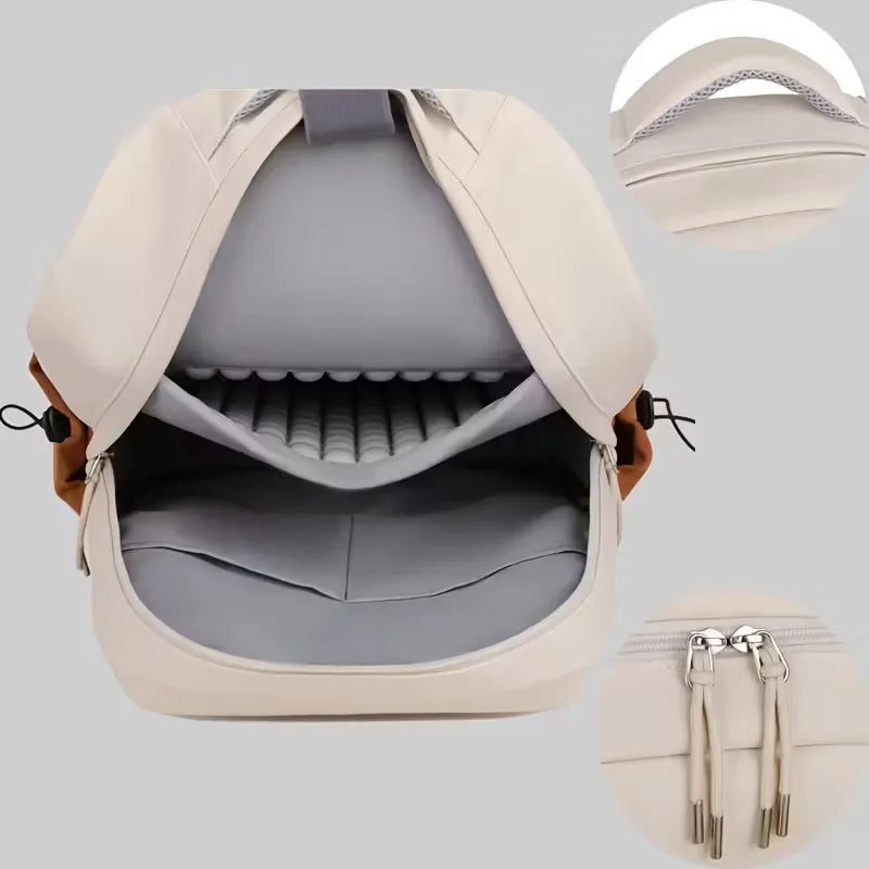 Unisex Backpack – Two-Tone Mesh-Padded Straps