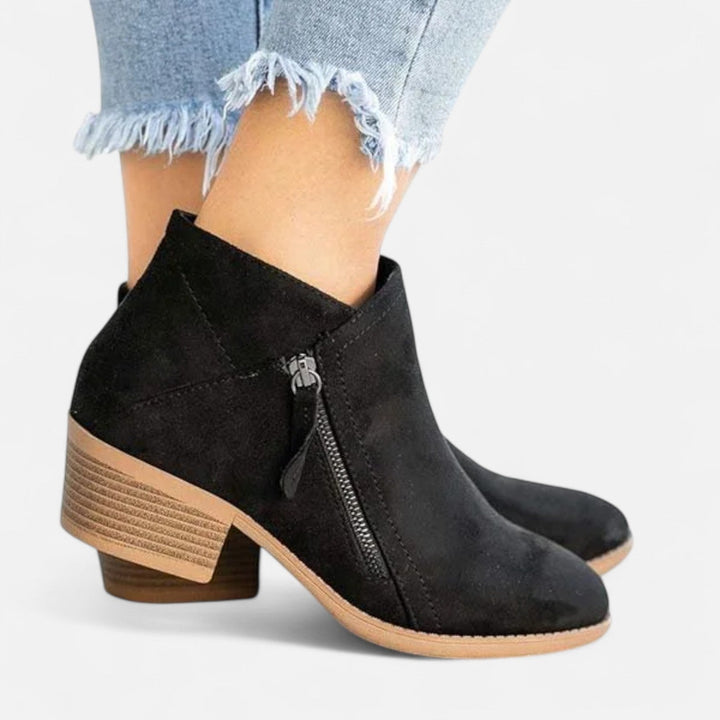 Women's Orthopedic Leather Boots – Arch Support & Style