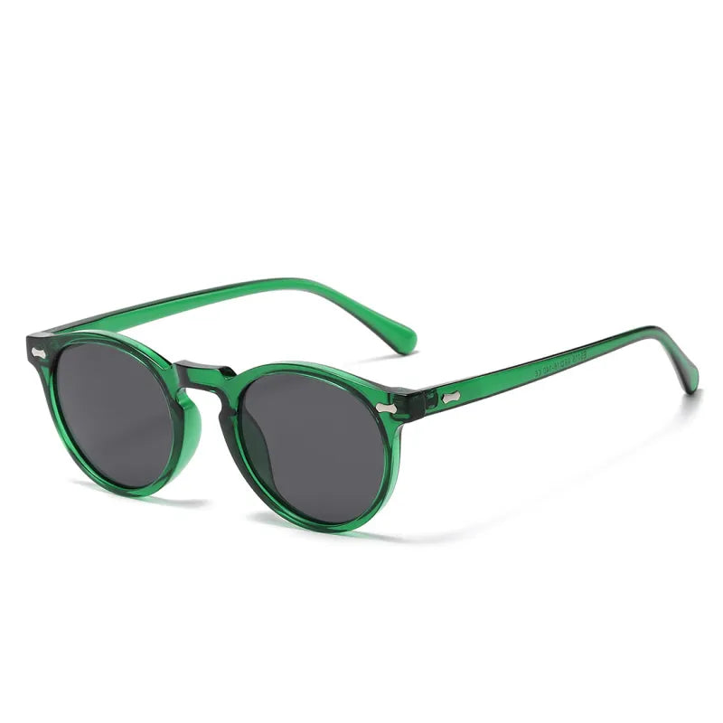 Polarized Round Sunglasses for Men – UV400 Protection