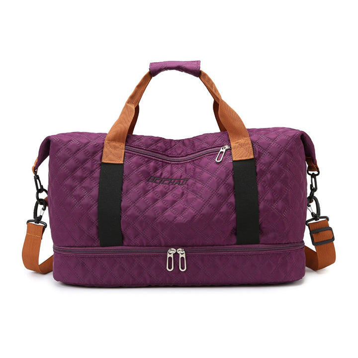Mens Duffel Bag with Bottom Compartment – Weekend Travel