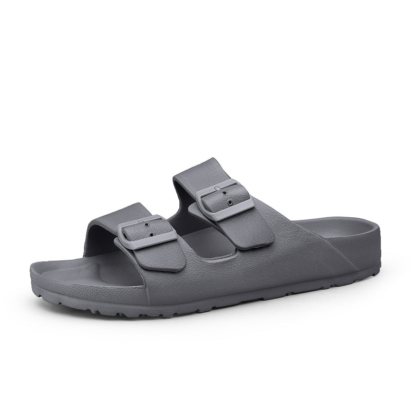 Women's Slide Sandals – EVA Arch Support & Dual Adjustable Buckle