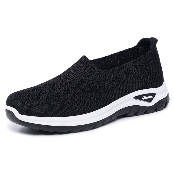 Women's Mesh Slip-On Flats – Lightweight Soft-Sole Design