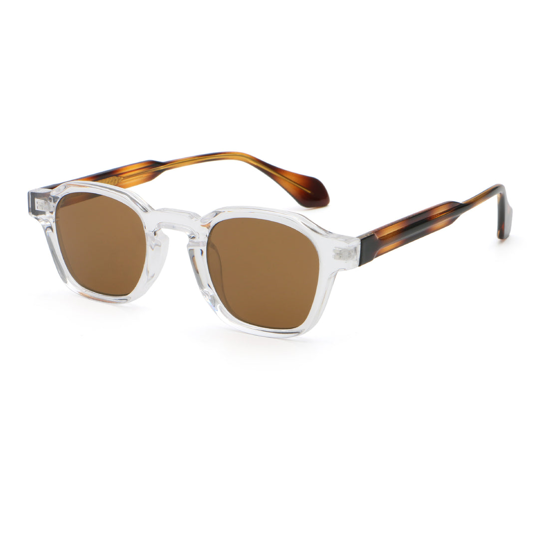 Men's Square Sunglasses – Structured UV400 Frame