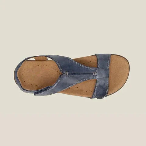Women's Orthopedic Vegan Leather Sandals – Memory Foam