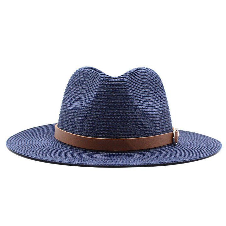 Wide Brim Sun Hat Women – Woven UV Protection Beach Style