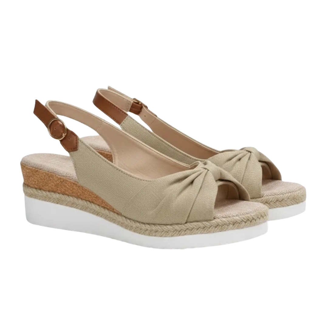 Women's Wedge Sandals – Adjustable Strap & Arch Support