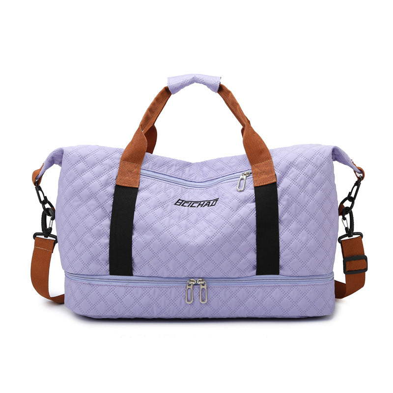 Mens Duffel Bag with Bottom Compartment – Weekend Travel