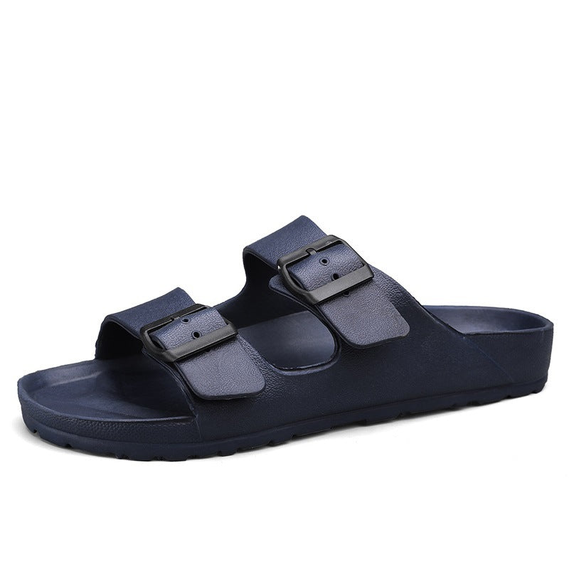 Women's Slide Sandals – EVA Arch Support & Dual Adjustable Buckle