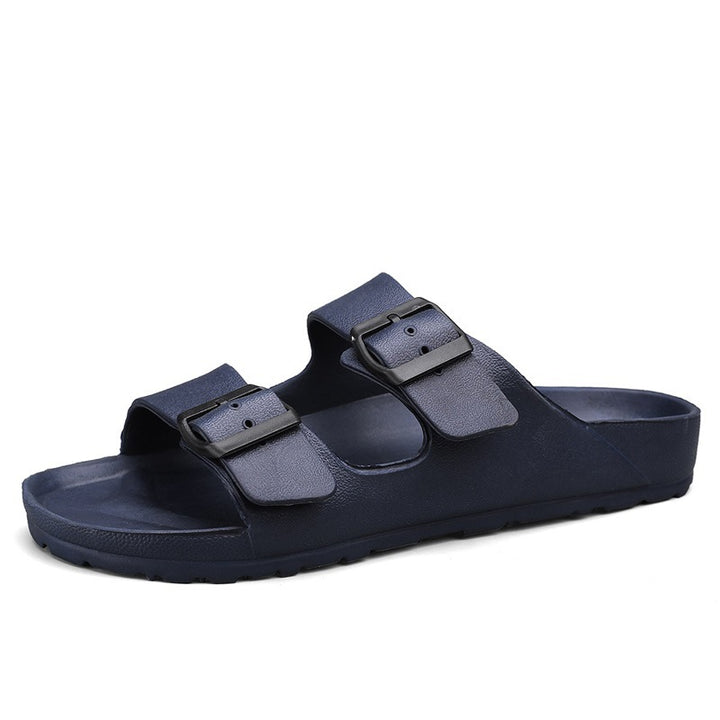Women's Slide Sandals – EVA Arch Support & Dual Adjustable Buckle