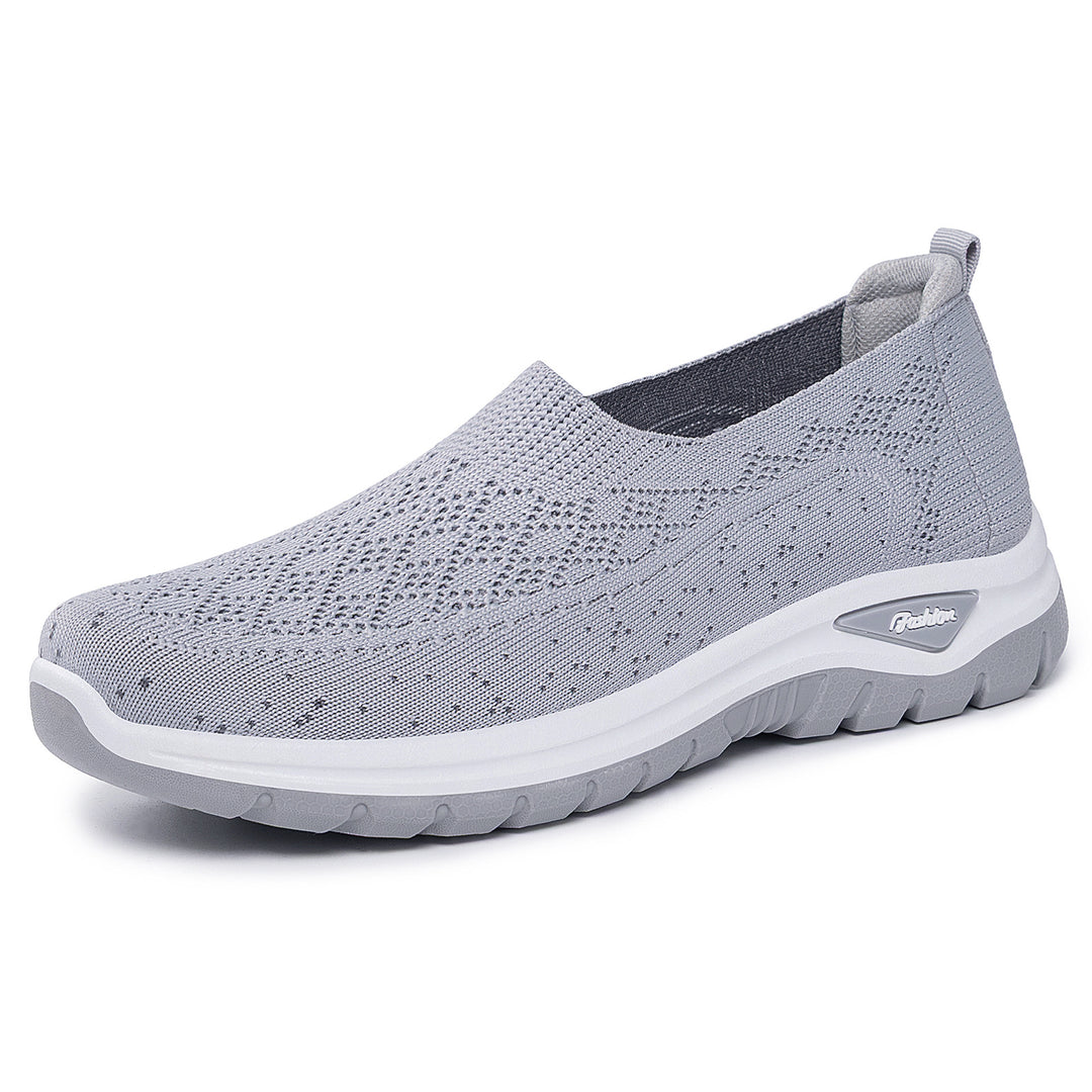 Women's Mesh Slip-On Flats – Lightweight Soft-Sole Design