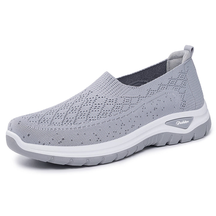 Women's Mesh Slip-On Flats – Lightweight Soft-Sole Design