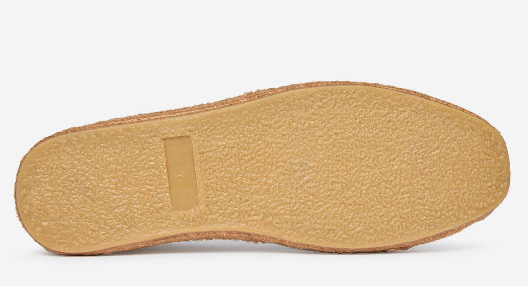 Men's Handmade Spanish Espadrilles Cotton Linen – Jute Sole Rubber